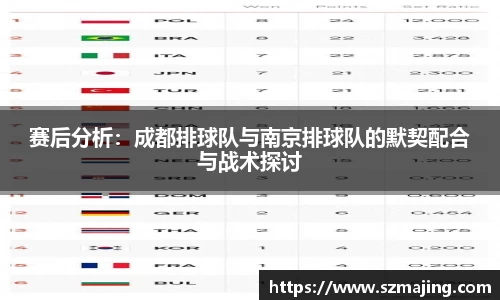 赛后分析：成都排球队与南京排球队的默契配合与战术探讨
